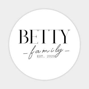 Betty Family EST. 2020, Surname, Betty Magnet